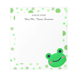 Personalised Back to School Teacher Notepad