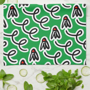 Personalised badminton towel   Sports theme design