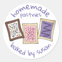 Personalised Baked By Homemade Toaster Pastries