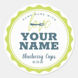 Personalised Bakery Label + Your Name