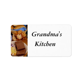 Personalised Bakery Labels