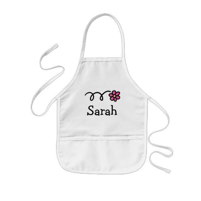 Personalised baking apron for kids (Front)