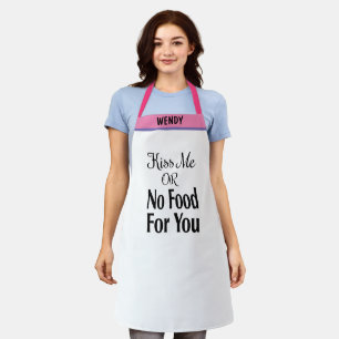  Personalised Baking Gift aprons,Funny Custom Name Apron