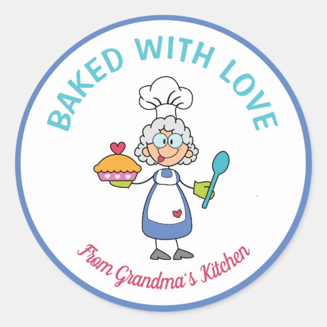 Personalised Baking Labels  (Front)