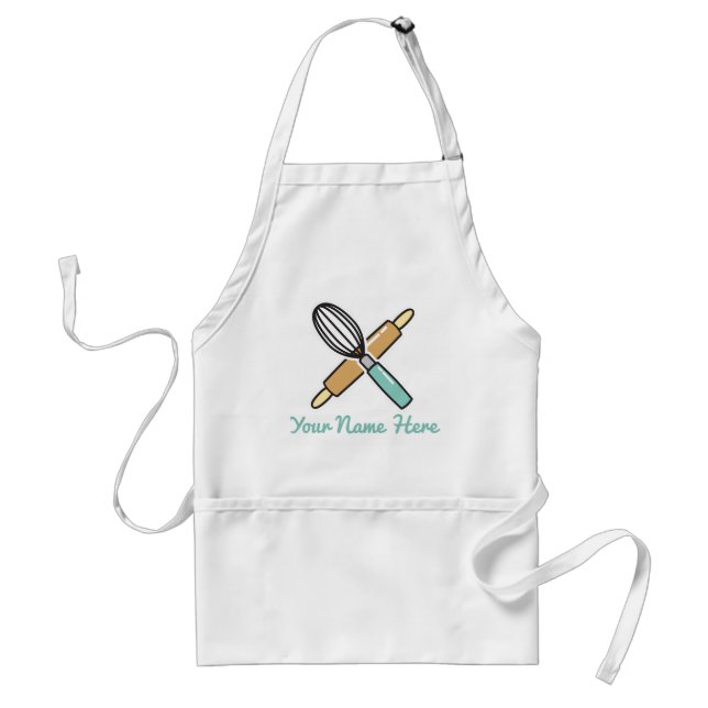 Personalised Baking Lover Apron (Front)