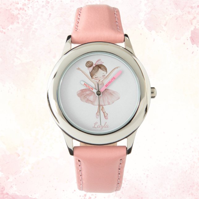 Personalised Ballerina Children's Watch (Creator Uploaded)