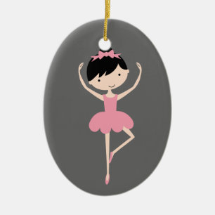 Personalised Ballerina Christmas Ornament