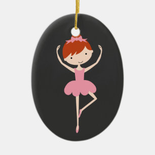 Personalised Ballerina Christmas Ornament
