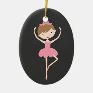 Personalised Ballerina Christmas Ornament