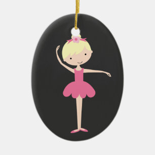 Personalised Ballerina Christmas Ornament