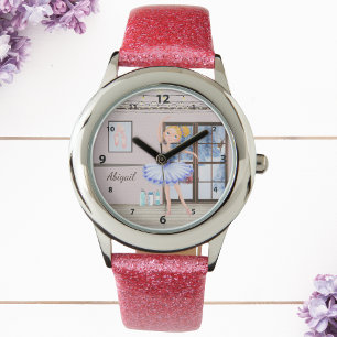 Personalised Ballerina Dance Studio Winter Ballet Watch