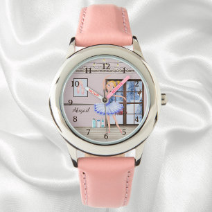 Personalised Ballerina Dance Studio Winter Ballet Watch