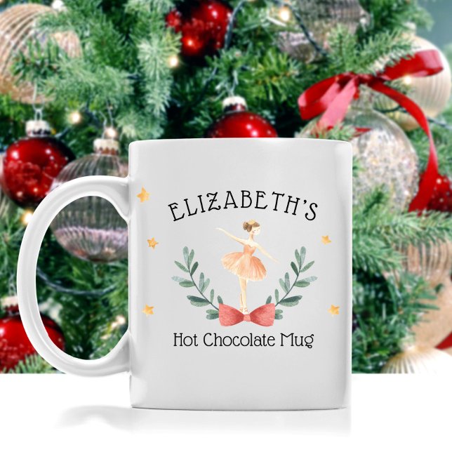 Personalised Ballerina Nutcracker Hot Cocoa Mug (Creator Uploaded)
