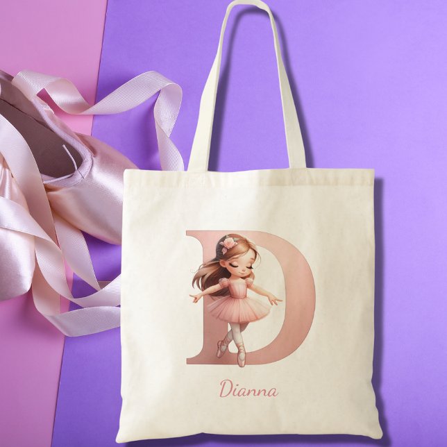 Personalised Ballerina Tote Bag (Creator Uploaded)