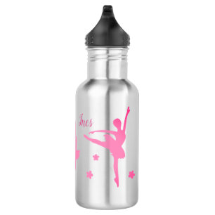 Personalised Ballerina Water Bottle Recital Gift