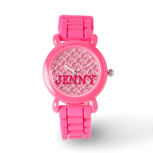 Personalised Ballet Dancer Ballerina Pointe Watch (Front)
