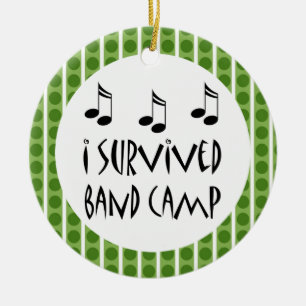 Personalised Band Camp Music Ornament Gift
