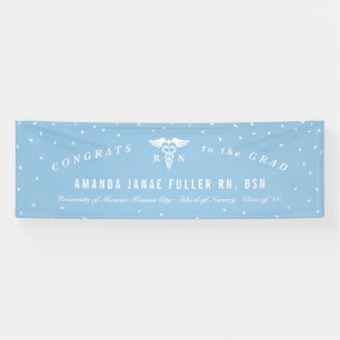 Personalised Banner for Nurse Graduation Party