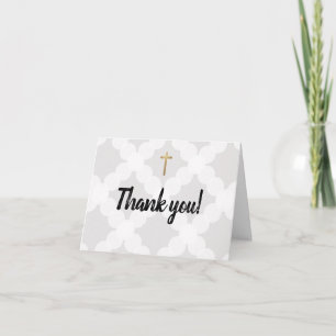 Personalised Baptism Thank You Baby Photo