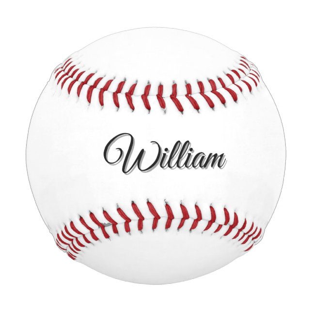 Personalised Baseball ball Gift (Front)