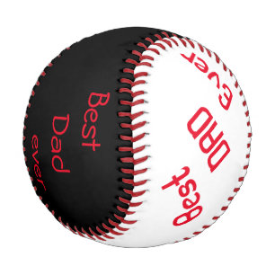 Personalised Baseball/Best Dad ever/ Baseball