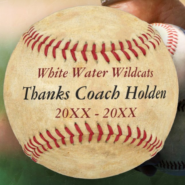 Personalised Baseball Coach Thank You Gifts (Creator Uploaded)