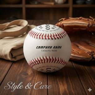 Personalised Baseball Featuring Your Custom Design