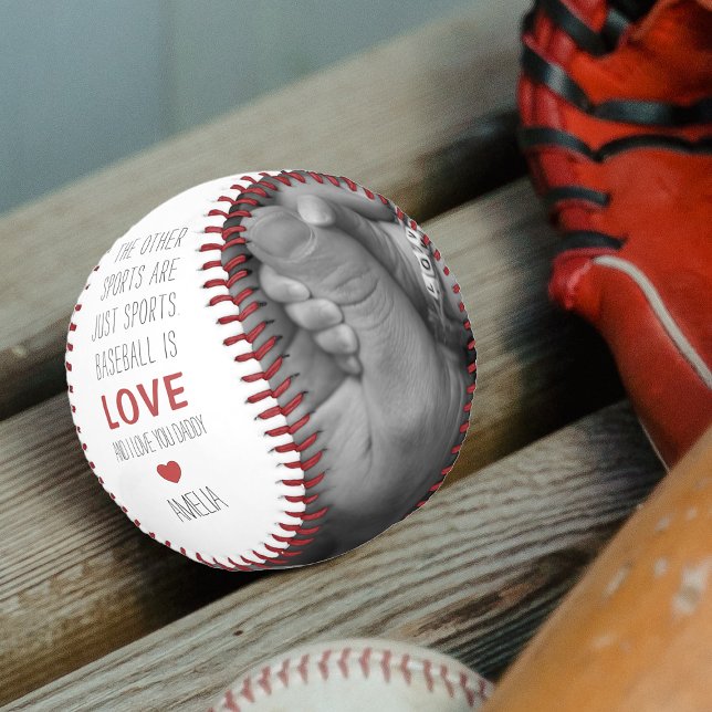 Personalised Baseball Is Love | 2 Photo (Creator Uploaded)