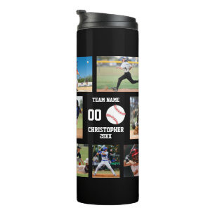 Personalised Baseball Kids Sport Thermal Tumbler