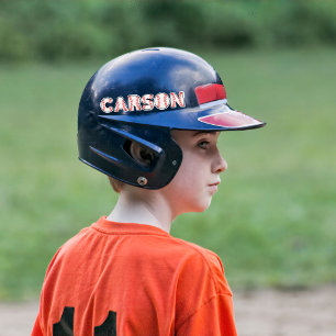Personalised Baseball Letters Name