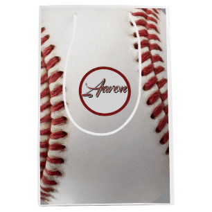 Personalised Baseball Medium Gift Bag