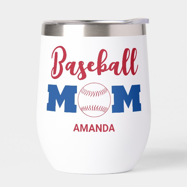 Personalised Baseball Mum Name (Left)