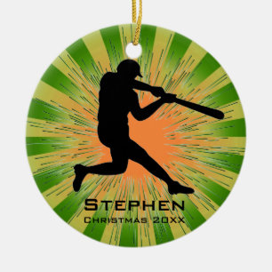 Personalised Baseball Ornament