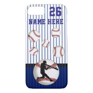 Personalised Baseball Phone Cases, Name, Number iPhone 8/7 Case