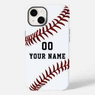 Personalised Baseball Phone Cases, Newest to Older Case-Mate iPhone 14 Case