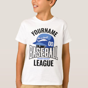 Personalised Baseball Player NAME Team Champ Club  T-Shirt