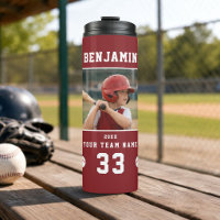 Personalised Baseball Player Photo Sports