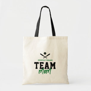 Personalised Baseball Team Mum Mothers Day Gift Tote Bag
