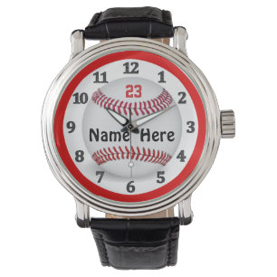 Personalised Baseball Watches for Men and Women