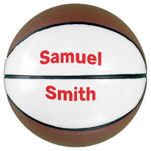 Personalised basketball