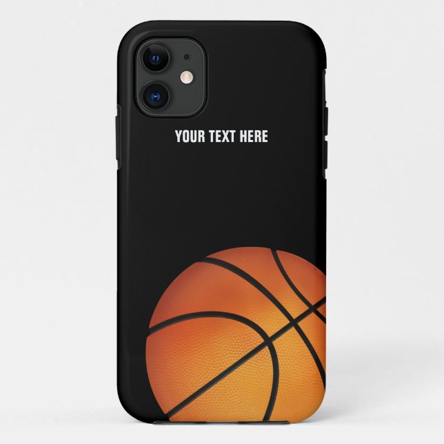 Personalised Basketball Case-Mate iPhone Case (Back)