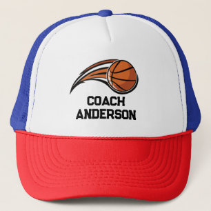 Personalised Basketball Coach Summer Trucker Hat