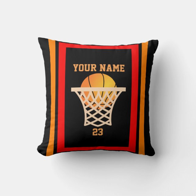 Personalised Basketball Cushion (Front)