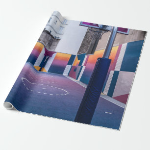 personalised basketball gifts wrapping paper