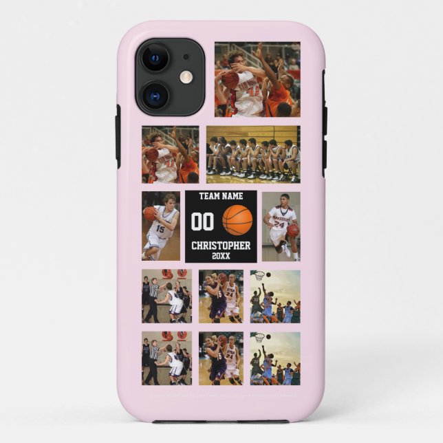 Personalised Basketball Girl Case-Mate iPhone Case (Back)