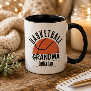 Personalised Basketball Grandma Mug