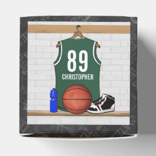 Personalised Basketball Jersey Favour Box
