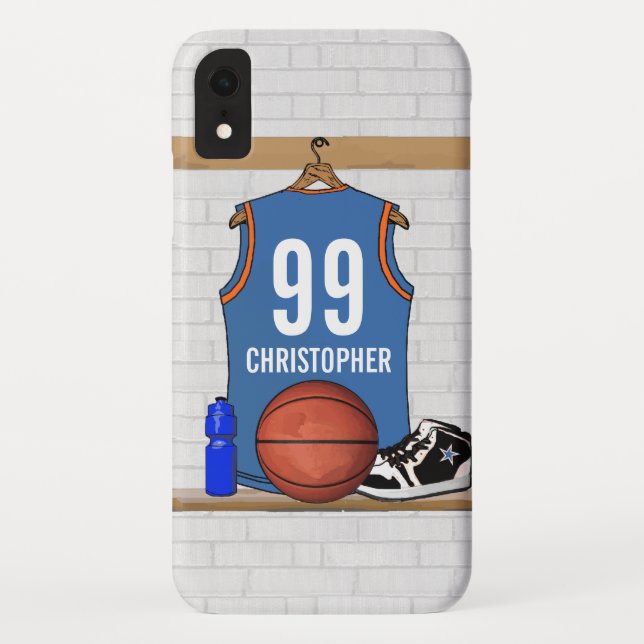 Personalised Basketball Jersey (LB) Case-Mate iPhone Case (Back)