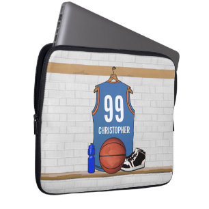 Personalised Basketball Jersey (LB) Laptop Sleeve