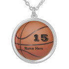 Personalised Basketball Jewellery NAME and NUMBER